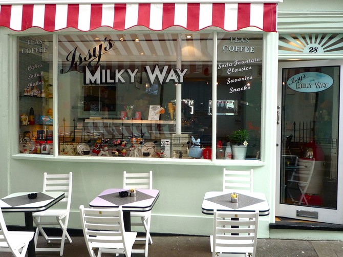 issy milky way vintage best coffe london