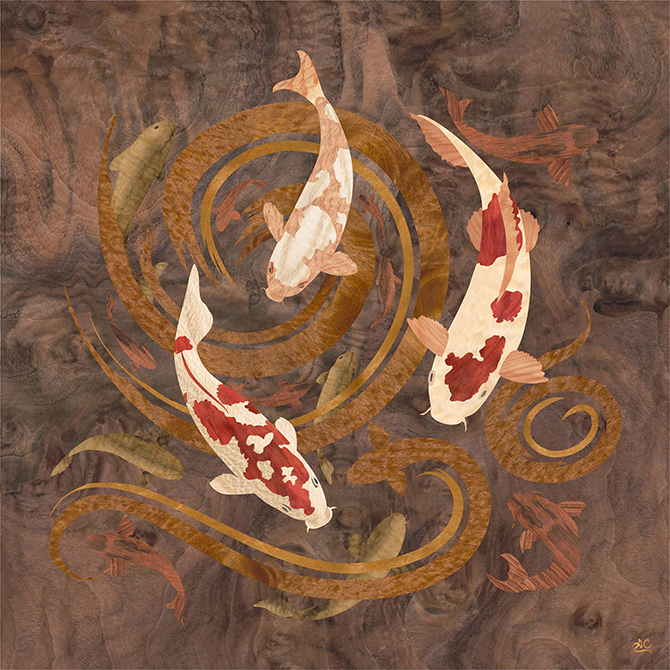 "marquetry"
