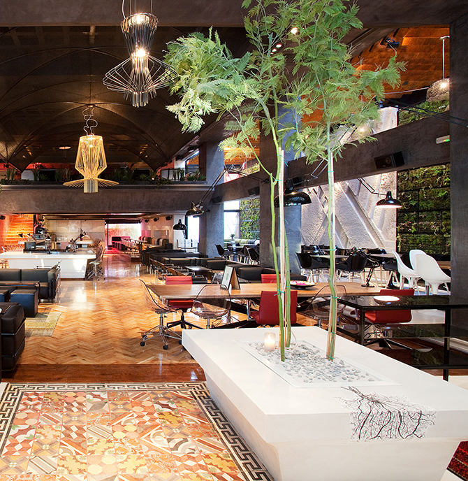 20 inspiring retro futuristic interiors