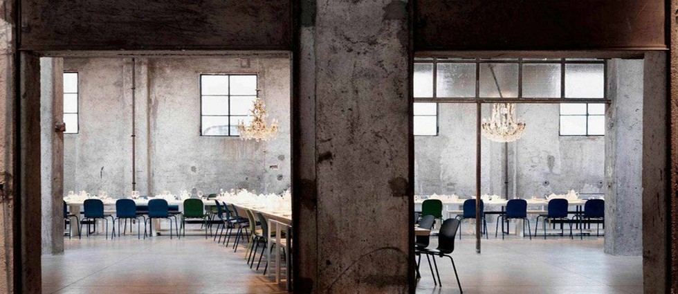 Industrial Restaurant in an Old Factory