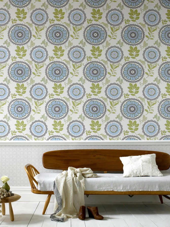 Bedroom Inspirations vintage wallpaper