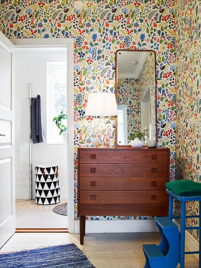 Bedroom Inspirations vintage wallpaper