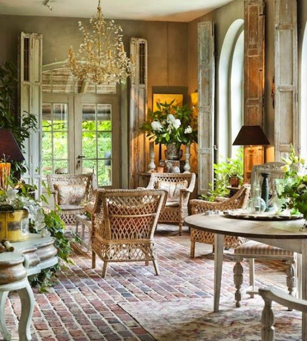 French Country Inspiration | Living Room