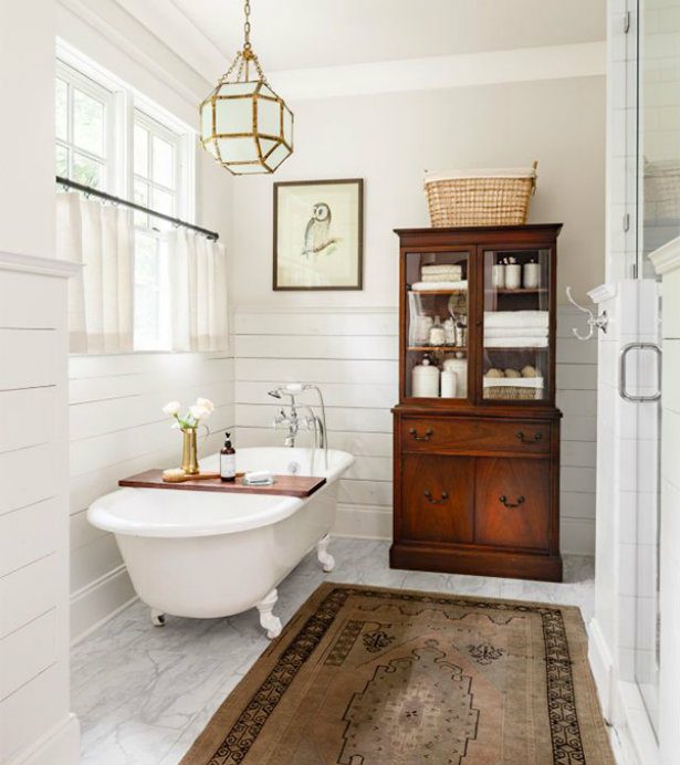 How to give a vintage flair to your bathroom