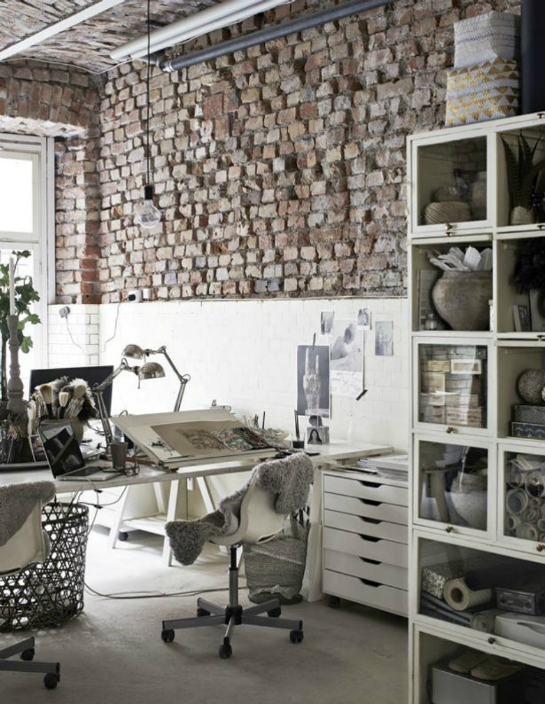 Offices with an industrial interior design touch