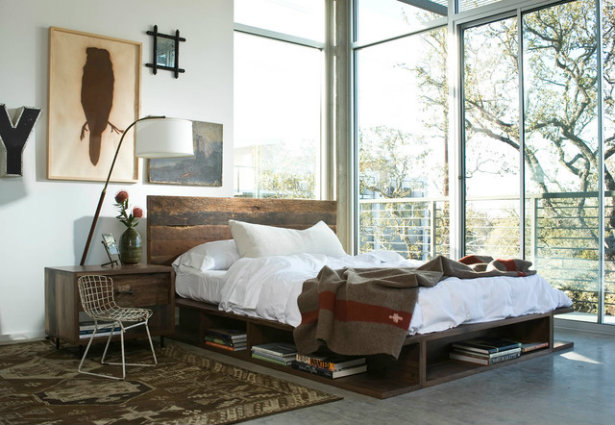 Create the perfect vintage industrial bedroom