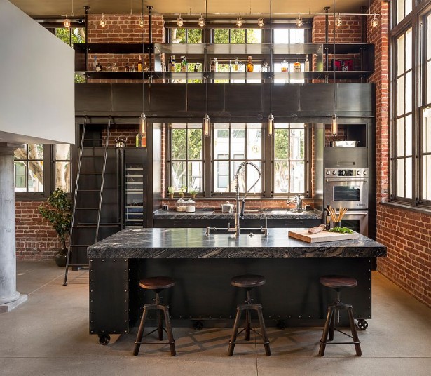 Lighting Ideas For Your Industrial Style Kitchen