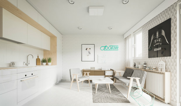 Small Apartment Ideas Under 50 Square Meters