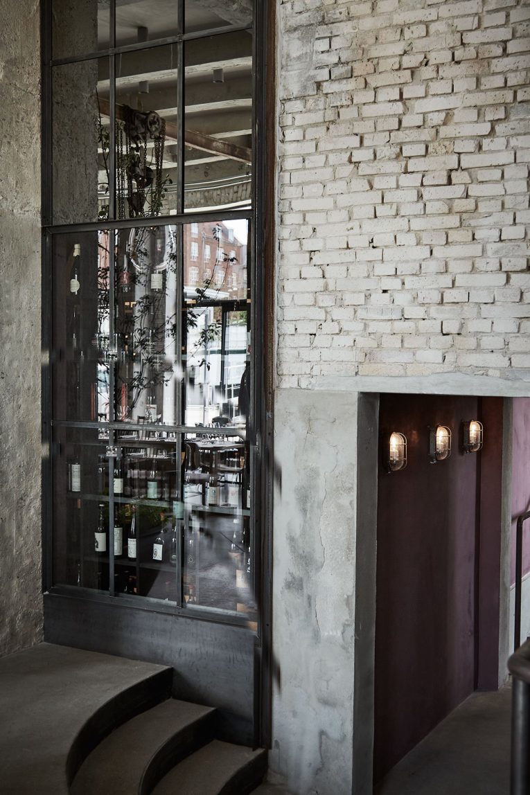 Industrial Style Restaurant 108 with Exposed Brick Walls in Copenhagen