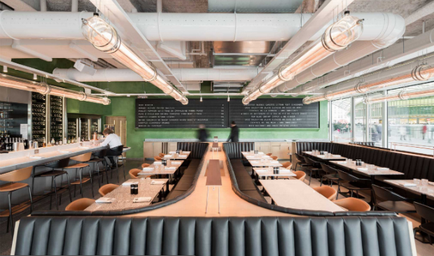 Brasserie Champeaux – Where Vintage and Industrial Design Meet