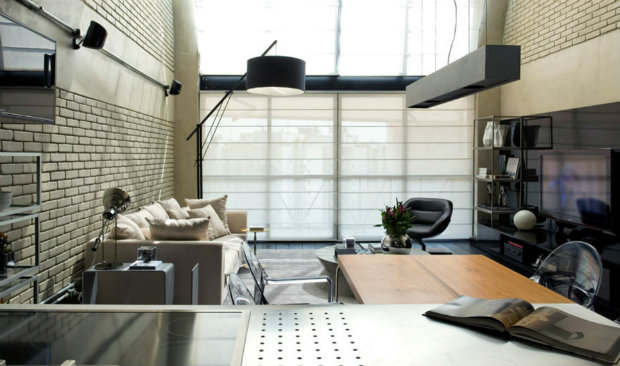 Industrial Loft Features Unique Lighting Designs in São Paulo 9