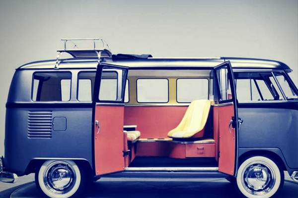 THE NEW VW BUS CAMPER BRINGING A GLAM OF THE PAST!