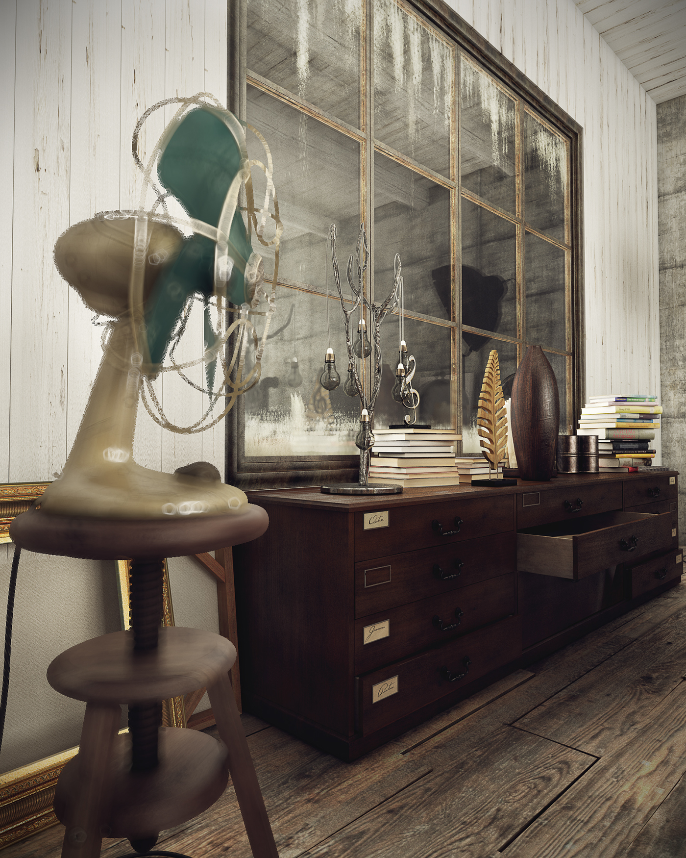 Dazzling Vintage Industrial Home Inspiration!