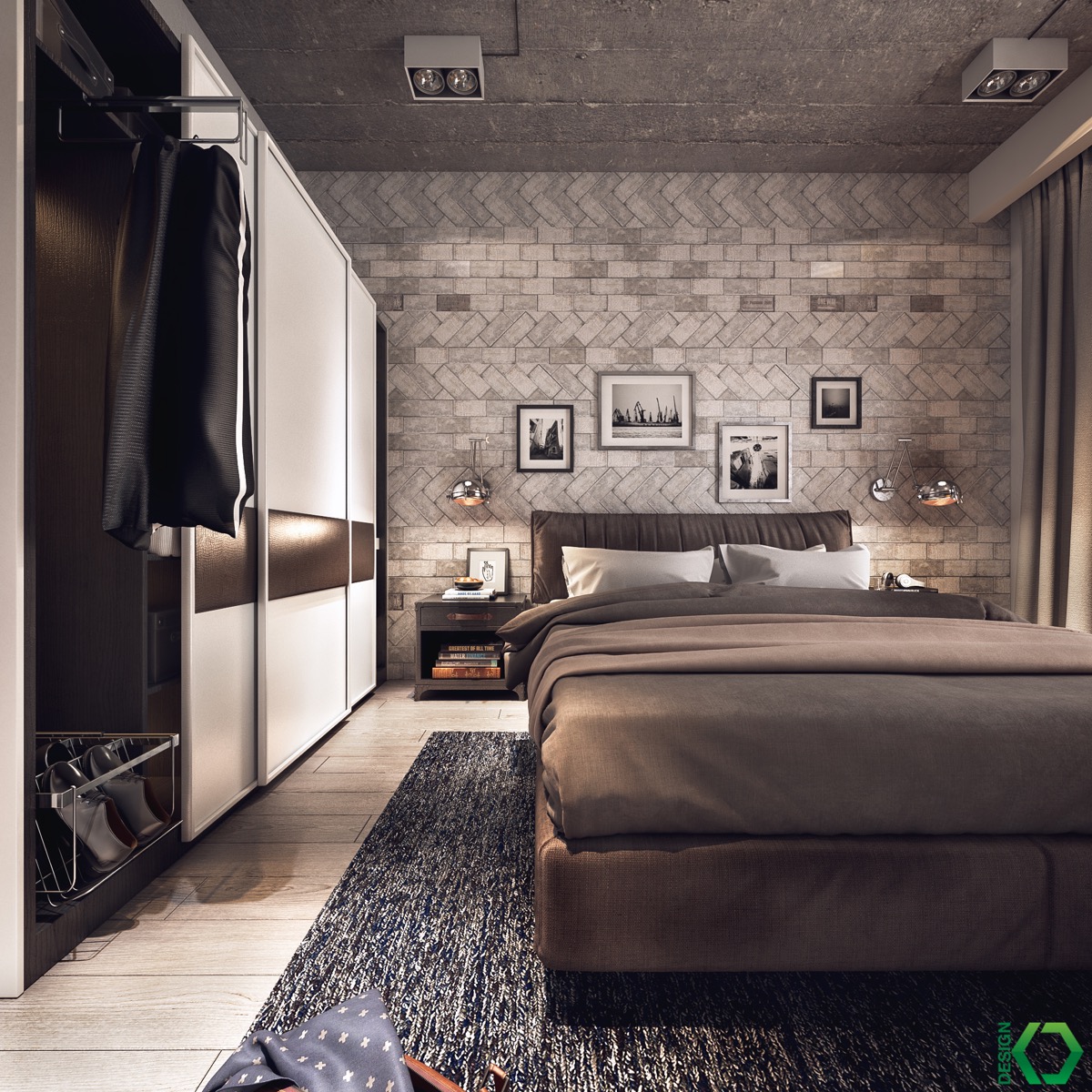 How To Create The Perfect Industrial Bedroom Design 3