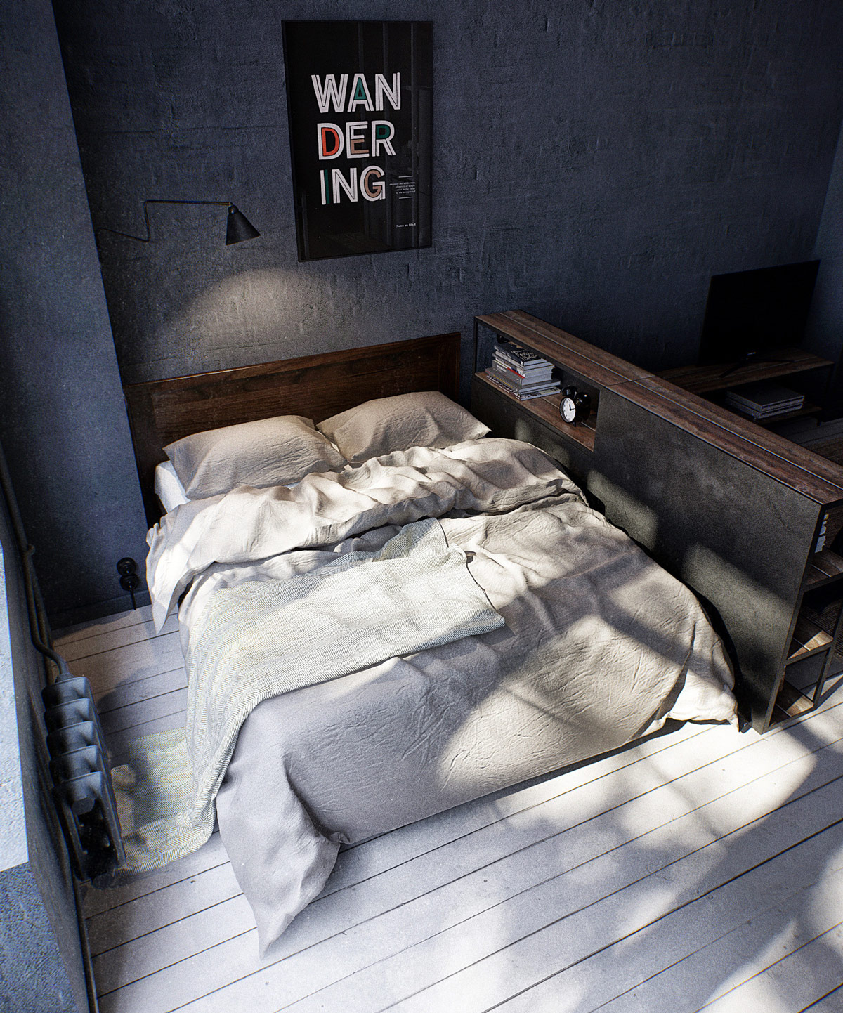 How To Create The Perfect Industrial Bedroom Design 4